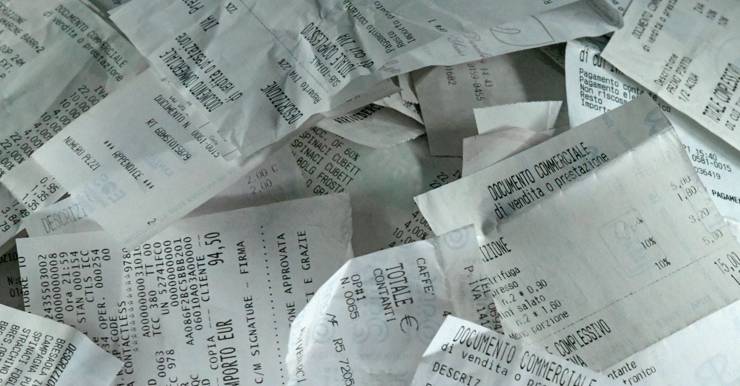 Maxifrode fiscale, scontrini fantasma per i pagamenti in contante: evasione per 20 milioni di euro