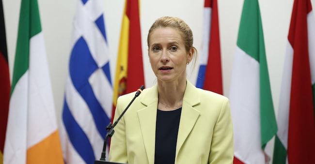  L’Alto Rappresentante dell’Unione europea per gli affari esteri e la politica di sicurezza Kaja Kallas. (EPA/Almir Razic)