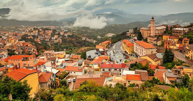 Lanusei, città e comune della Sardegna, nella provincia di Nuoro, in Italia. (Adobe Stock)