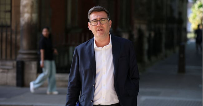Il premier in pectore Andy Burnham REUTERS