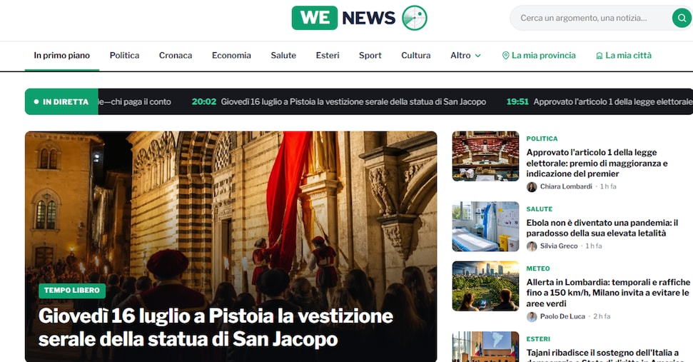 Il giornale senza giornalisti: Ordine e Fnsi chiedono lo stop a We-News