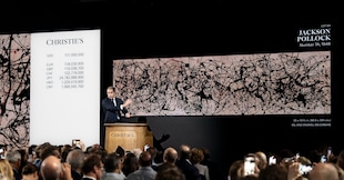 Jackson Pollock sold from Collection of SI Newhouse 