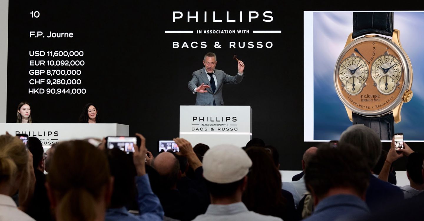 Phillips deve il 46% dei suoi ricavi agli orologi, Arcurial riscopre l’antico