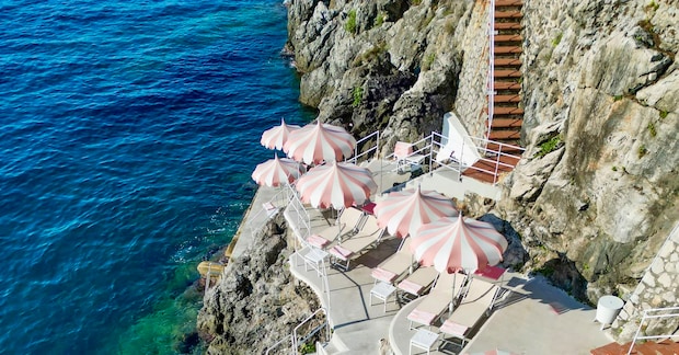 Beach club Palazzo Avino