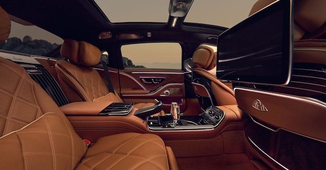 Gli interni in nappa Beech Brown della MERCEDES-MAYBACH Classe S. Mercedes-Benz AG