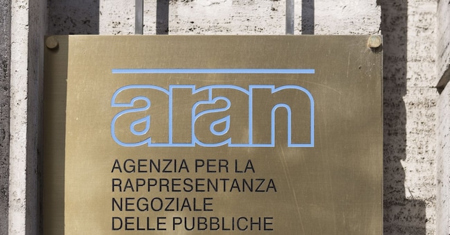 LA SEDE DELL'ARAN DURANTE LA PRESENTAZIONE DEL NUOVO RAPPORTO SEMESTRALE SULLE  RETRIBUZIONI DEI PUBBLICI DIPENDENTI IMAGOECONOMICA
