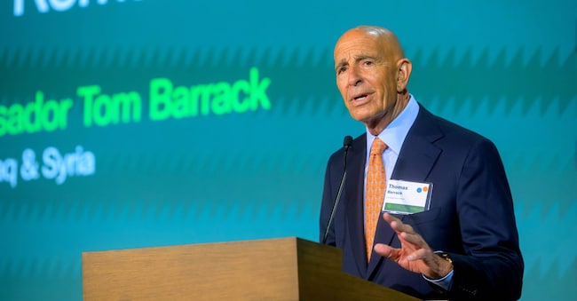 Tom Barrack, ambasciatore Usa in Turchia e inviato speciale per Siria e Iraq APN