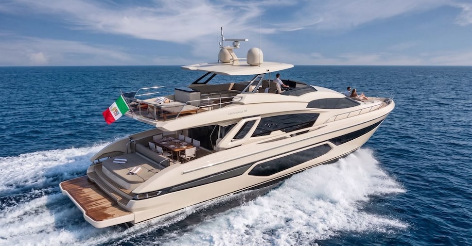 Rizzardi presenta il Technema 78’: il nuovo yacht di lusso Posillipo da 24 metri