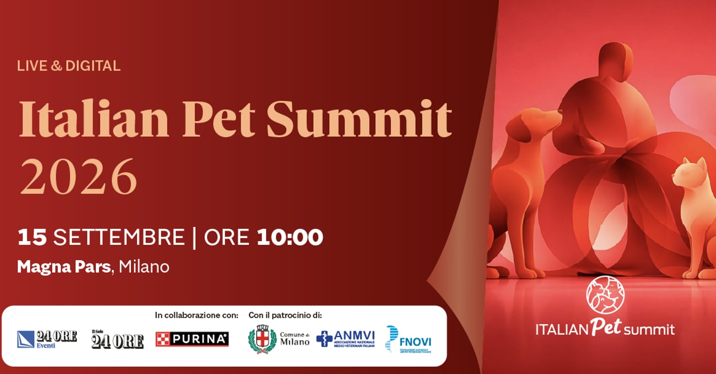 Italian pet summit 2026: il 15 settembre a milano