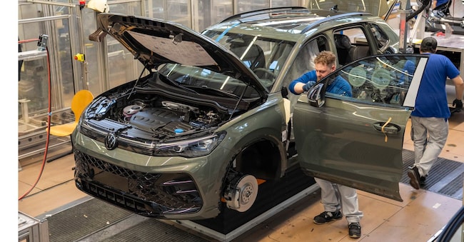 Production Volkswagen Tiguan - Assembly line 4