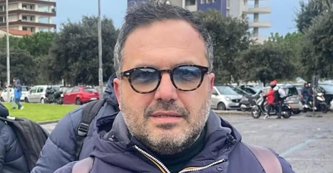 Luigi Esposito, detto Luca, il giornalista trovato morto nel Salernitano, in una foto tratta da TuttoSalernitana.com ANSA