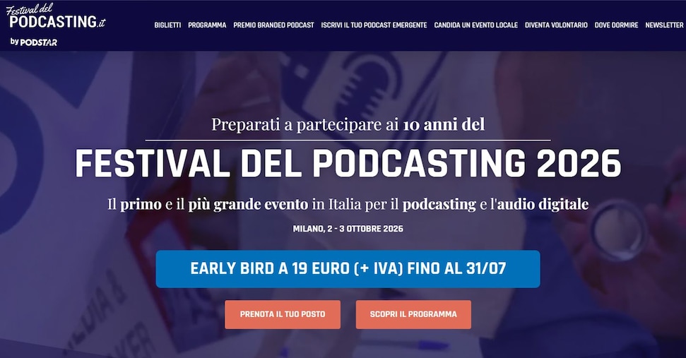il festival del podcasting compie dieci anni e guarda al futuro dell8217audio