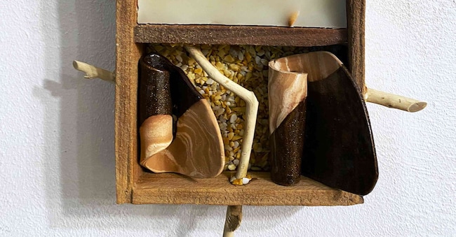 Una delle opere che saranno esposte nell’ambito della mostra “La Forma delle cose” di Francesco Alessio