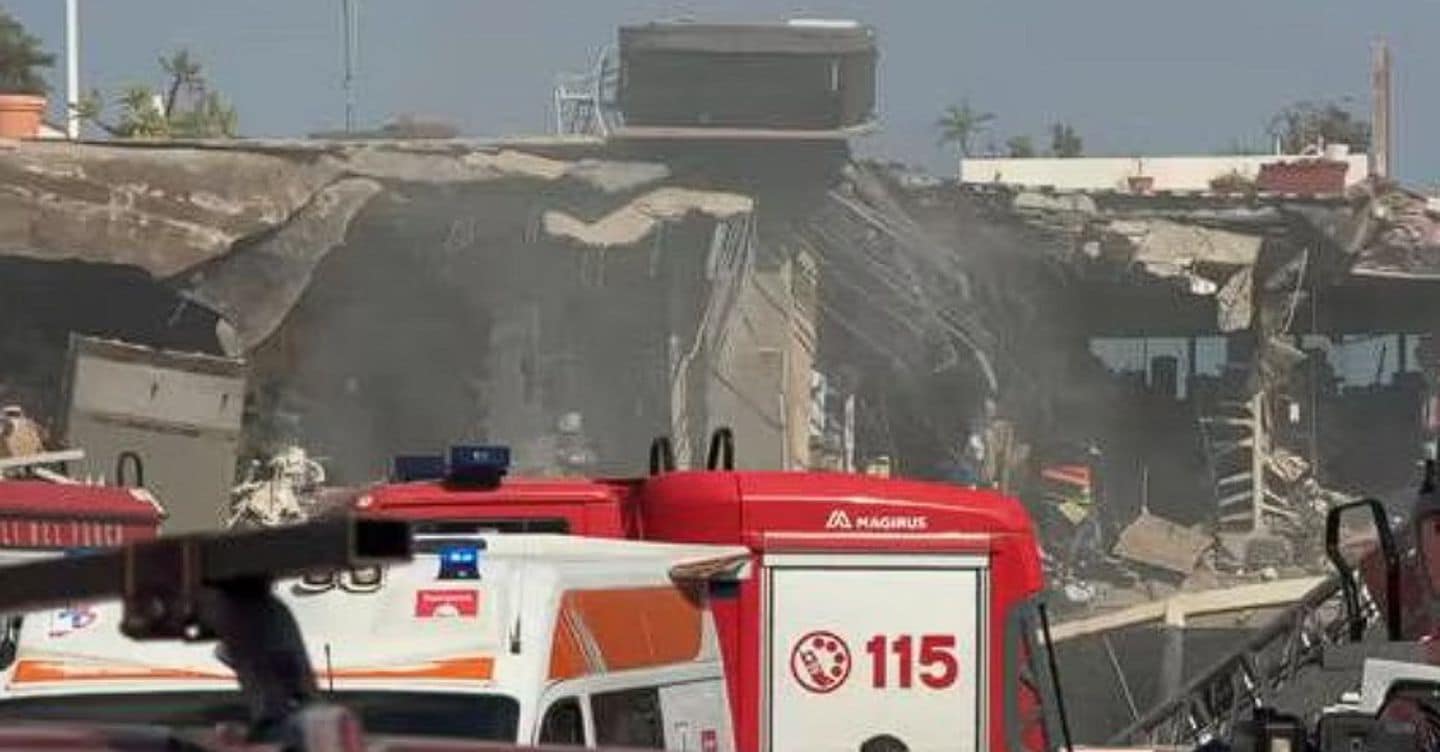 Messina, crolla edificio: ci sarebbero dispersi