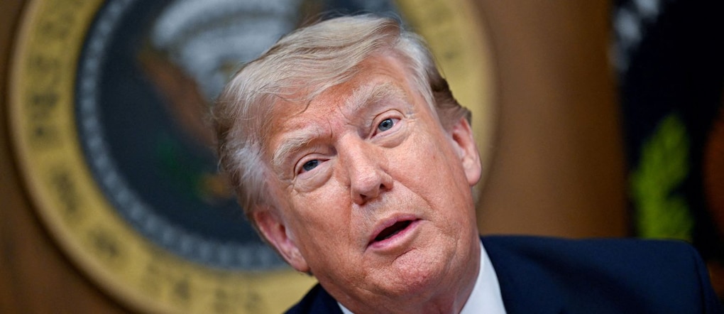 Il presidente degli Stati Uniti Donald Trump partecipa a una riunione di gabinetto a Camp David, a Thurmont, nel Maryland (Stati Uniti), il 31 luglio 2026. REUTERS/Daniel Heuer REUTERS
