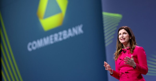 Bettina Orlopp, CEO di Commerzbank. REUTERS/Thilo Schmuelgen/File Photo REUTERS