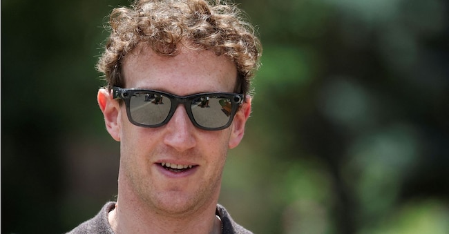 Mark Zuckerberg, ceo di Meta, la società madre di Instagram, Facebook e WathsApp REUTERS