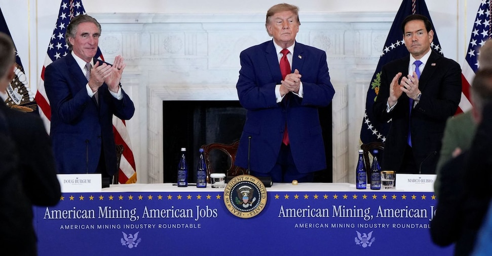 Trump annuncia progetti minerari da 3 miliardi $ per contrastare la Cina