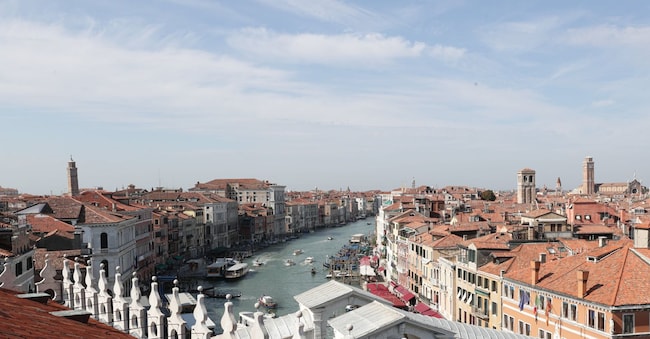 VENEZIA VISTA DALL'ALTO CANAL GRANDE IMAGOECONOMICA