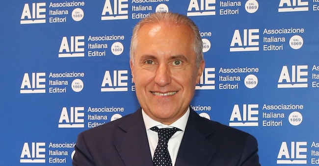 Giorgio Riva vice  presidente Aie,  Associazione italiana editori (Imagoeconomica)