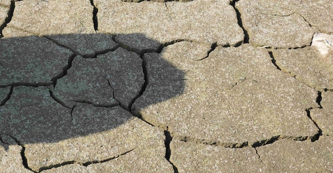 foto simbolica - letto prosciugato del fiume, lunedì 10 agosto 2026. (Foto AP/Antonio Calanni)      Associated Press/ LaPresse Solo Italia e Spagna APN