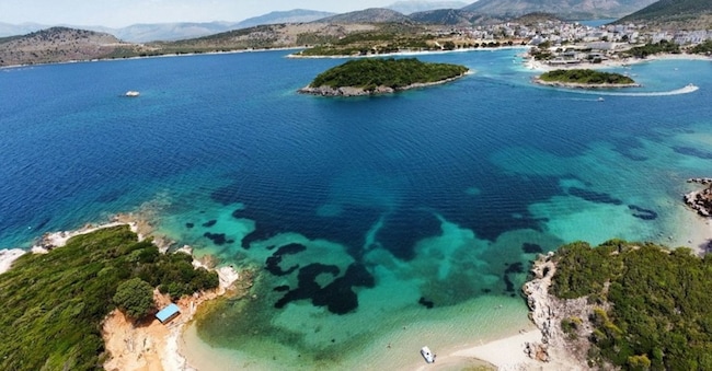 Ksamil, Grotta dei Piccioni