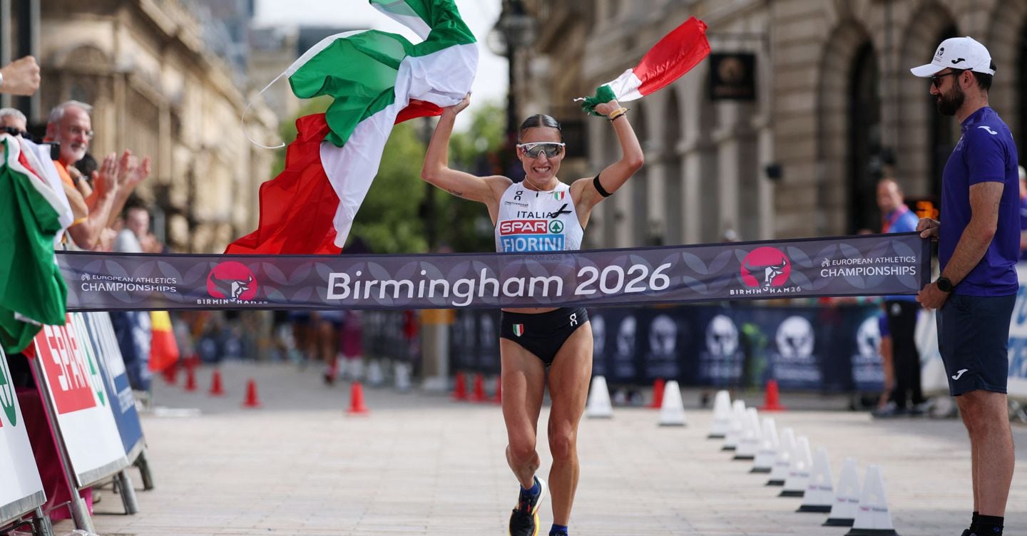 Europei atletica: Sofia Fiorini record del mondo e oro nella maratona femminile