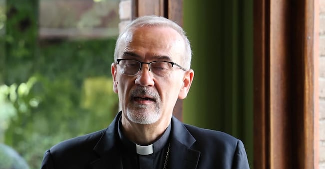 Il cardinale Pierbattista Pizzaballa, Patriarca di Gerusalemme. ANSA/BASILIETTI ANSA