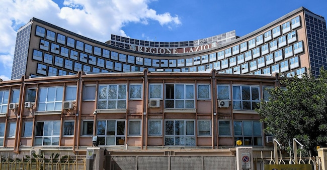 La sede della Regione Lazio, in via Cristoforo Colombo, Roma. ANSA/ALESSANDRO DI MEO ANSA