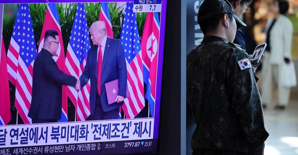 Wsj: «Trump punta a vertice con Kim Jong-un durante il viaggio in Asia»