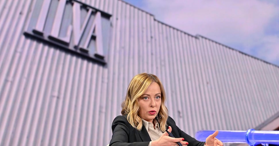 Ex Ilva, Meloni: tavolo a Palazzo Chigi entro i primi giorni di settembre