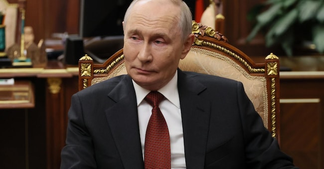 Il presidente russo Vladimir Putin. (EPA)