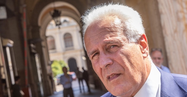 Il presidente della Regione Toscana Eugenio Giani . (photo by Mauro Scrobogna / LaPresse) LAPRESSE
