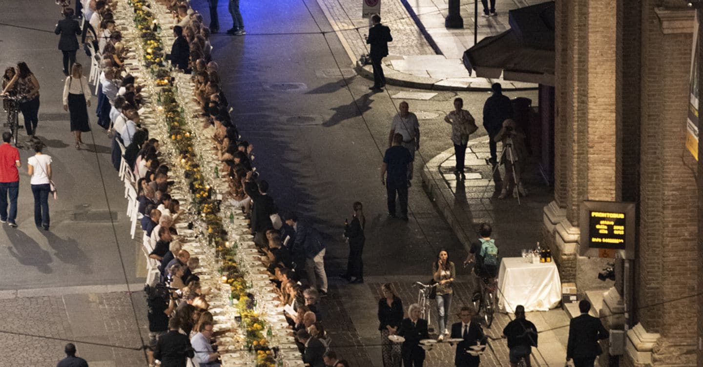 Tutto pronto a Parma per la Cena dei Mille