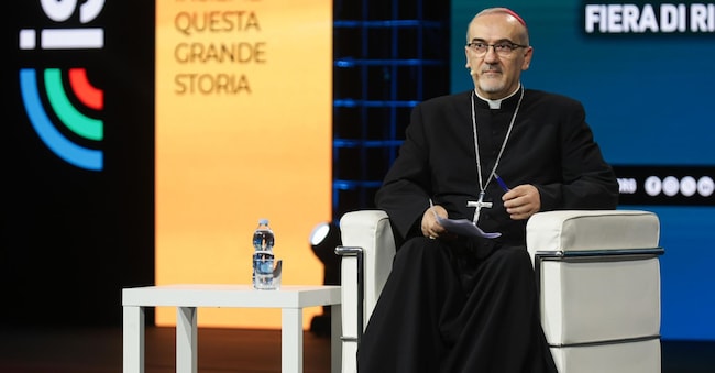 ll patriarca di Gerusalemme dei Latini, Pierbattista Pizzaballa (ANSA / Fabrizio Zani / Pasquale Bove)