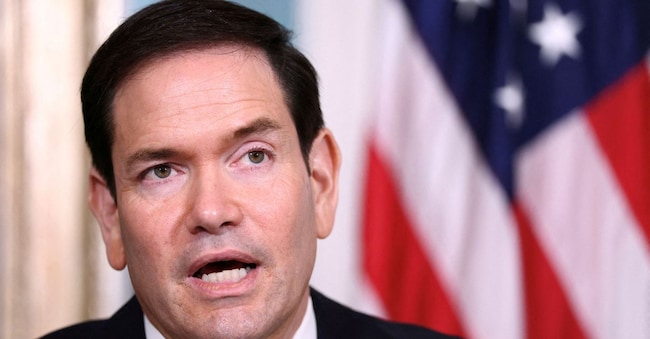Il segretario di Stato americano Marco Rubio  REUTERS