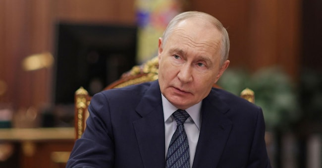 Il presidente russo Vladimir Putin  via REUTERS