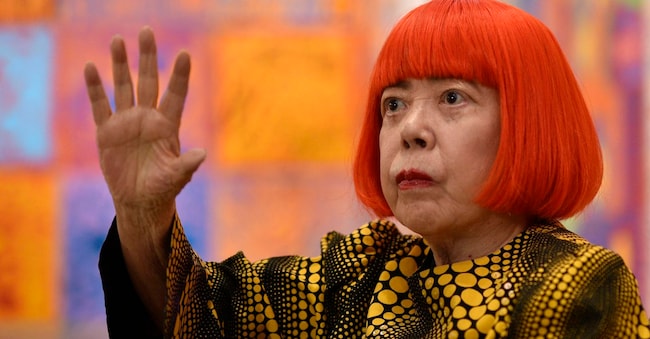 L'artista giapponese Yayoi Kusama è morta a 97 anni (EPA)