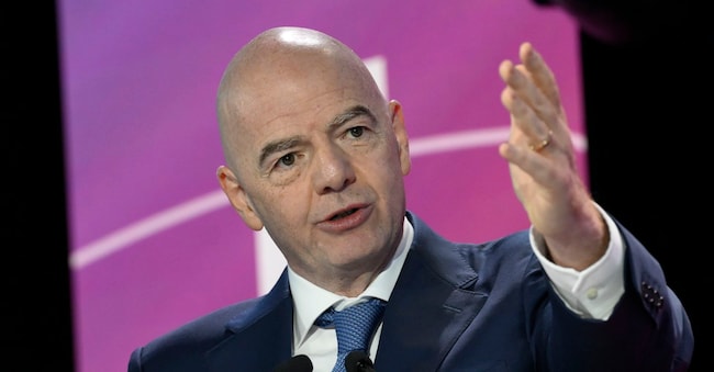 Gianni Infantino, presidente della FIFA  (Foto di Fabrizio Corradetti / LaPresse)