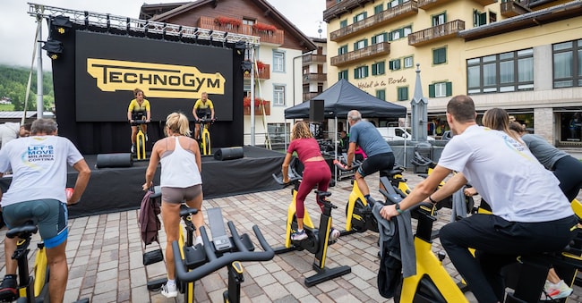 Group Cycle - Cortina in Wellness 
