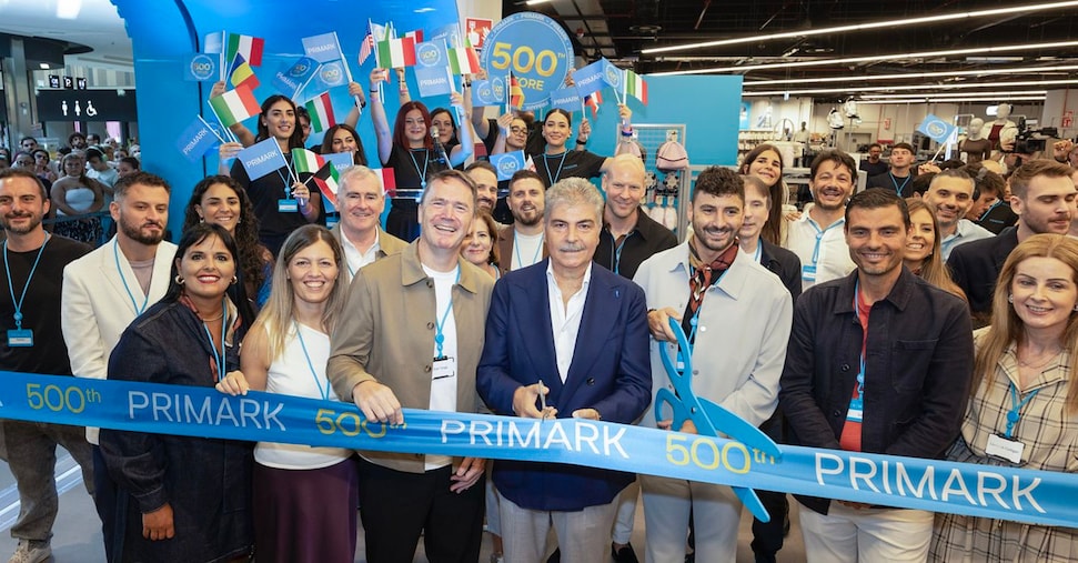 Primark inaugura a Pompei il 500 punto vendita nel mondo