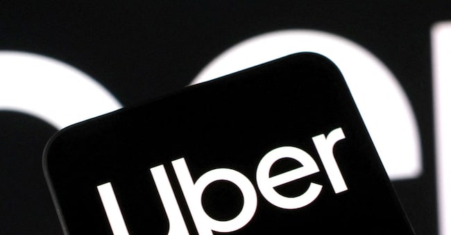 FOTO D'ARCHIVIO: Il logo di Uber è visibile in questa illustrazione scattata il 5 agosto 2025. REUTERS/Dado Ruvic/Illustrazione/Foto d'archivio REUTERS