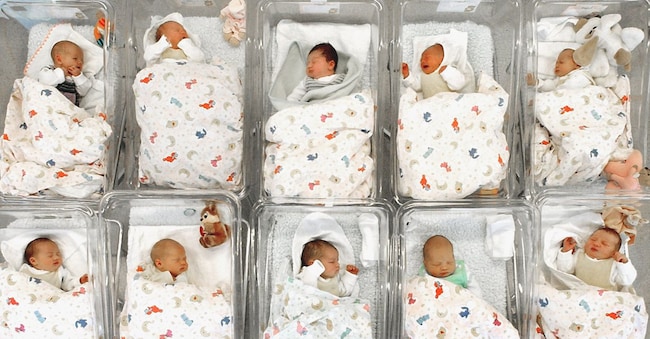 foto IPP/picture alliance nella foto : Maternità neonati neonato bambini nascite culle nursery warning available only for italian markets IPP
