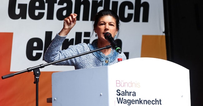 Sahra Wagenknecht, fondatrice del partito omonimo (REUTERS) REUTERS