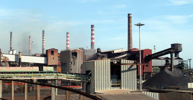 Ex Ilva 
acciaieria di Taranto, l’impianto siderurgico (Imagoeconomica)