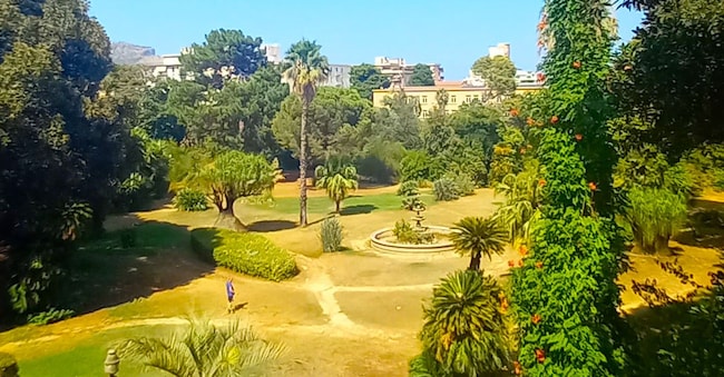 Il Parco di Villa Malfitano a Palermo