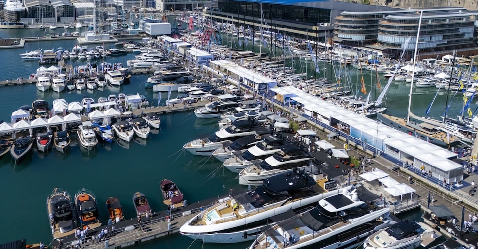 Salone di Genova, sale la presenza di grandi barche fino a 50 metri