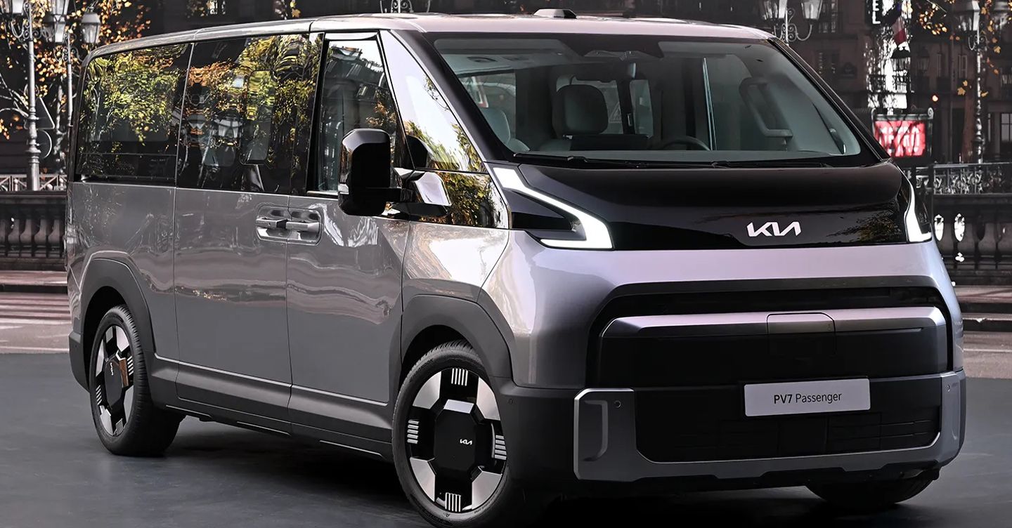Kia PV7 Passenger, elettrico con 9 posti