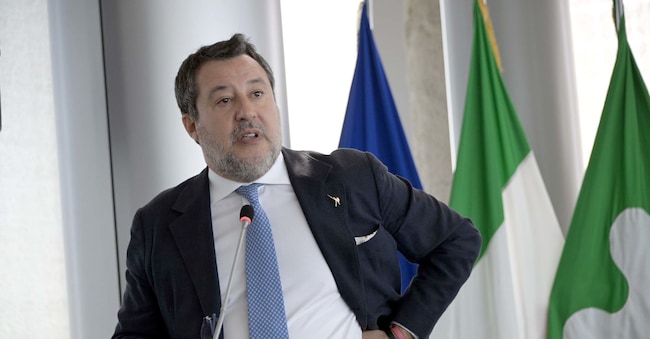 Milano 14/09/2026 Convegno: -Sovranità Energetica e Competitività. Dalle Biomasse al Nucleare di Nuova Generazione- nella foto Matteo Salvini, vice presidente del Consiglio dei Ministri e ministro delle Infrastrutture e dei Trasporti Italy Photo Press - World Copyright  Milano 14/09/2026 Convegno: -Sovranità Energetica e Competitività. Dalle Biomasse al Nucleare di Nuova Generazione- 16878