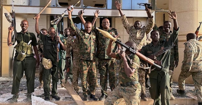 Soldati delle Forze Armate sudanesi (SAF)  (AP)